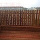 平谷庭院绿化设计防腐木栅栏碳化木围栏产品图