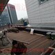 海淀園林庭院綠化設(shè)計(jì)防腐木地板花箱圖