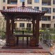 東城屋頂庭院綠化設計防腐木涼亭產(chǎn)品圖