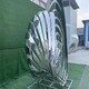 抽象不銹鋼翅膀雕塑廠家制作產品圖