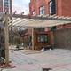 懷柔家庭庭院綠化設計碳化木花架產(chǎn)品圖