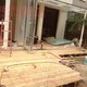 门头沟私家庭院绿化设计防腐木地板花箱图