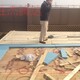 昌平别墅花园设计防腐木地板室外阳台露台图