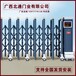 广西防城港不锈钢电动门安装，铝合金伸缩门生产厂家
