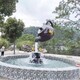 大型茶壶喷泉雕塑图