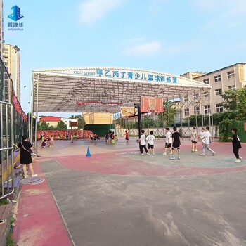 北京延庆生产电动雨棚电动收缩雨棚