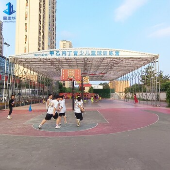 北京房山大型電動雨棚懸空電動棚