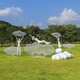 陜西園林鏤空不銹鋼云朵雕塑制作圖