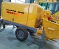 拖式混凝土泵hbt8013供应山推建友混凝土拖泵出售