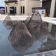 陕西广场镂空不锈钢假山雕塑制作原理图
