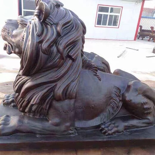 门口铜狮子雕塑工厂