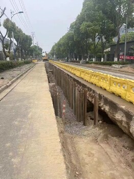 浙江拉森鋼板樁租賃價格鋼板樁出租