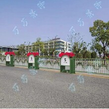 河津市市政道路花箱护栏湖边栏杆定制图片