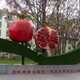 從事不銹鋼石榴雕塑圖