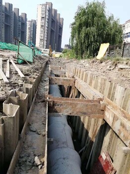 杭州15m拉森钢板桩租赁租费是多少钢板桩出租