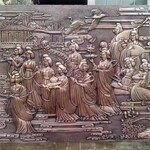 定做浮雕背景墻工廠