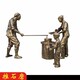 铸铜人物雕塑厂家图