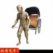步行街民俗仿铜人物雕塑定制厂家