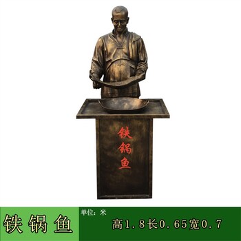 步行街定制銅人雕像
