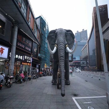 台州大型巡游机械大象出售厂家电话,载人巡游机械大象