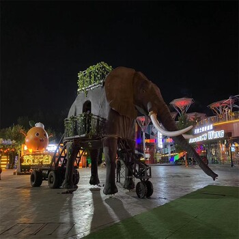 机械大象出租仿真大象租赁机械大象出售旅游节巡游机械大象