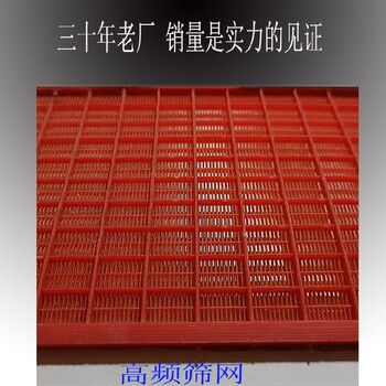 清遠磚廠用高頻篩網,耐磨結實耐用-庫存充足