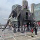周年大型巡游機械大象圖