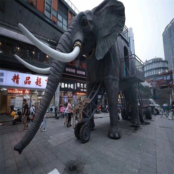 景区大型巡游机械大象出租机械大象租赁巡游机械大象出售
