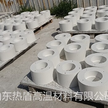 澆筑帽熱盾陶瓷纖維異形件保溫隔熱-可按圖定制