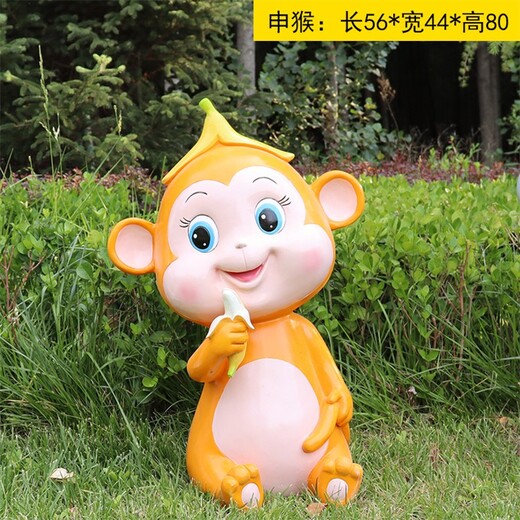 熱門(mén)玻璃鋼卡通十二生肖雕塑大全