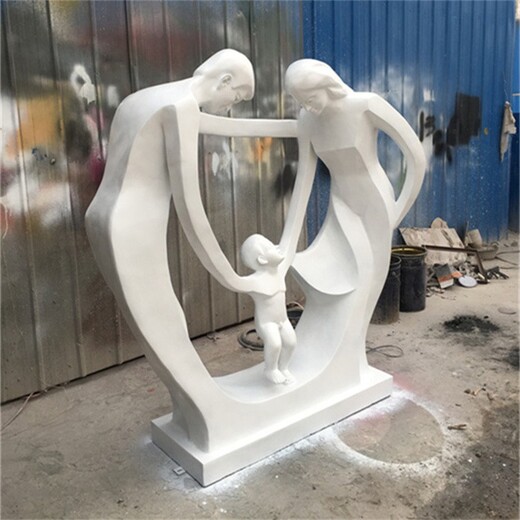 供應一家人雕塑制作,家庭人物雕塑