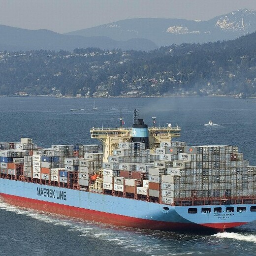 黎巴嫩海运双清包税上海到美国海运