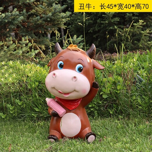 古代玻璃鋼卡通十二生肖雕塑廠(chǎng)家