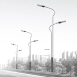 山西长治LED路灯本地生产厂家-方管非标路灯设计图片3