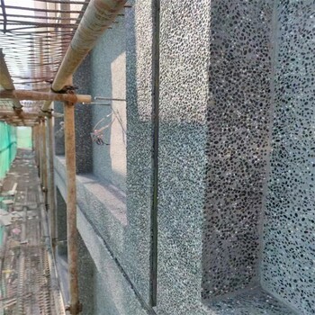 銀川公園水洗石地坪、墻面水洗石價格