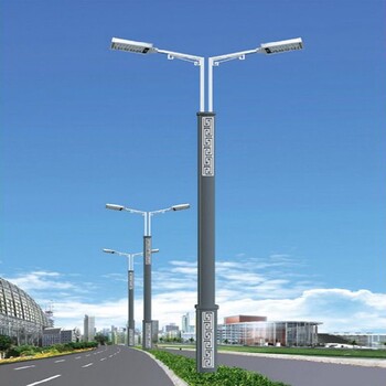 浙江温州LED路灯户外照明厂家-方管非标路灯设计