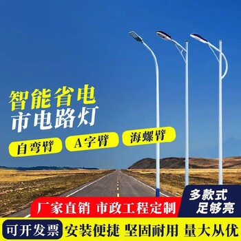 浙江舟山LED路灯本地生产厂家-路灯设计方案