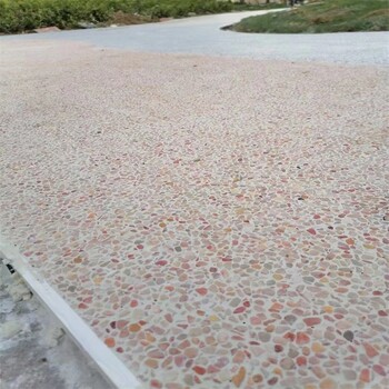 銀川公園水洗石地坪、墻面水洗石價格