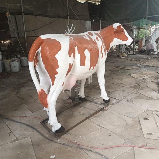 仿真水牛雕塑園林動物擺件