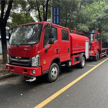 珠海香洲销售东风5-8方消防洒水车报价