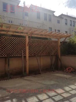 豐臺(tái)家庭花園設(shè)計(jì)防腐木涼亭四角亭子