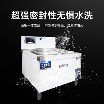 萍鄉(xiāng)摩力斯商用電磁爐大鍋灶價格