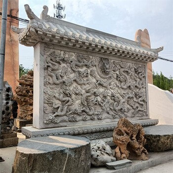 中式石雕影壁墙厂家