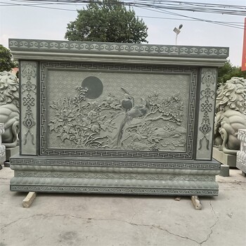曲陽縣中式石雕影壁墻制造商