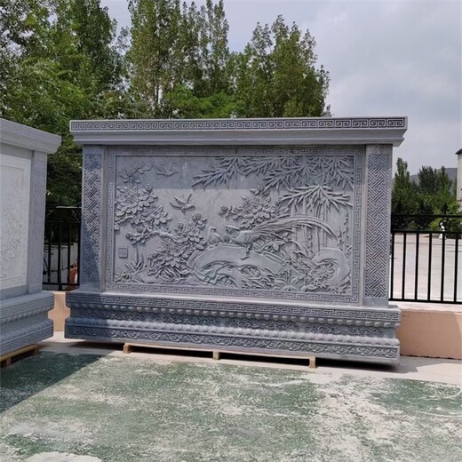 曲陽縣古代石雕影壁墻大全