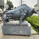 石雕牛雕塑擺件圖
