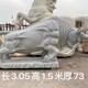 曲阳县深圳牛雕塑，石雕牛雕塑报价产品图