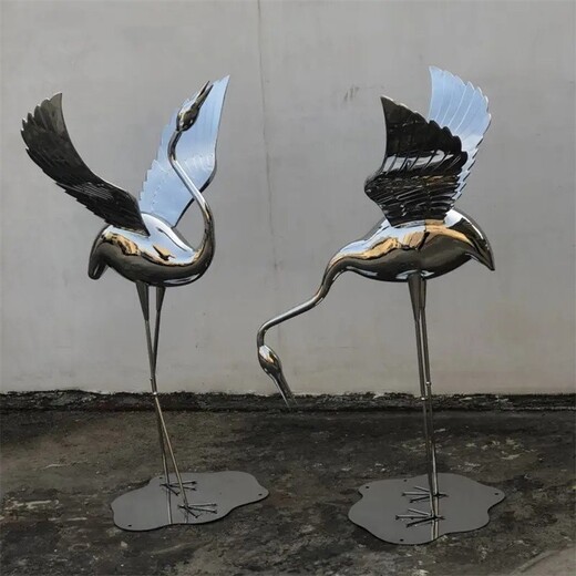 曲陽(yáng)縣公園火烈鳥(niǎo)雕塑定制廠家
