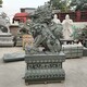 大門石雕麒麟圖