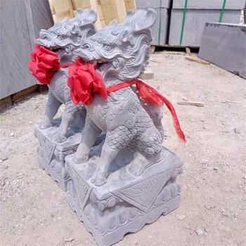 公園石雕麒麟供應商